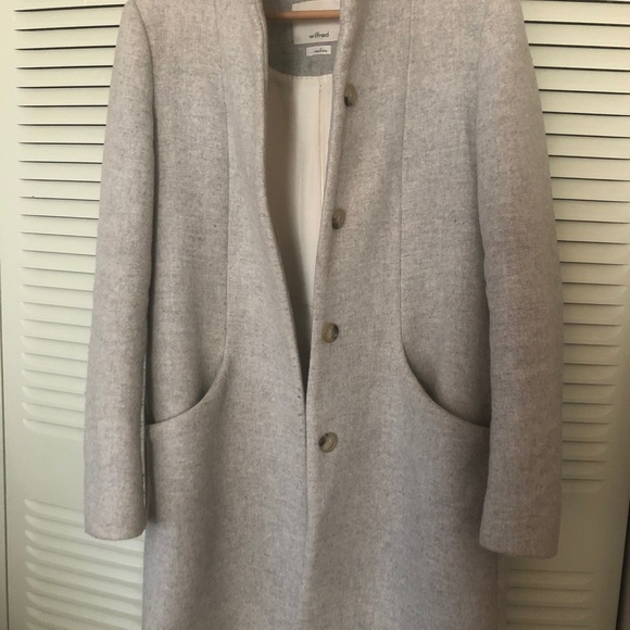 SOLD - Wilfred by Aritzia Cocoon coat - Picture 2 of 6